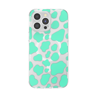 Turquoise Cow Cow — iPhone 14 Pro Max MagSafe Case